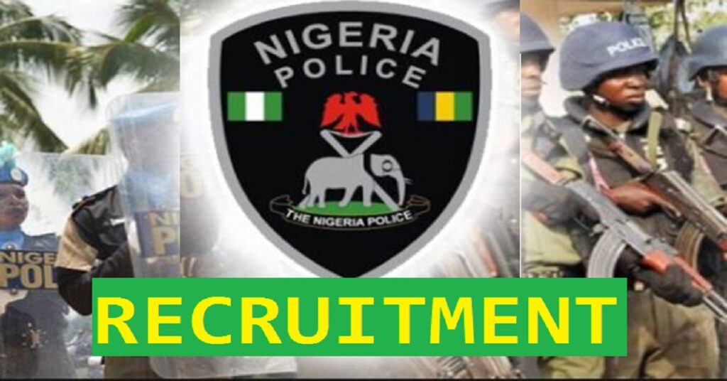 How to apply on the police recruitment website