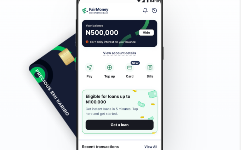 FairMoney Loan App: Borrow ₦745k With No Hidden Fees